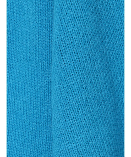 Green　Parks（グリーンパークス）の「厚みショート丈Vネックプルオーバー＊（ニット/セーター・レディース・ブルー/オレンジ/グレー/ブラック/アイボリー・FREE）」の13枚目の写真