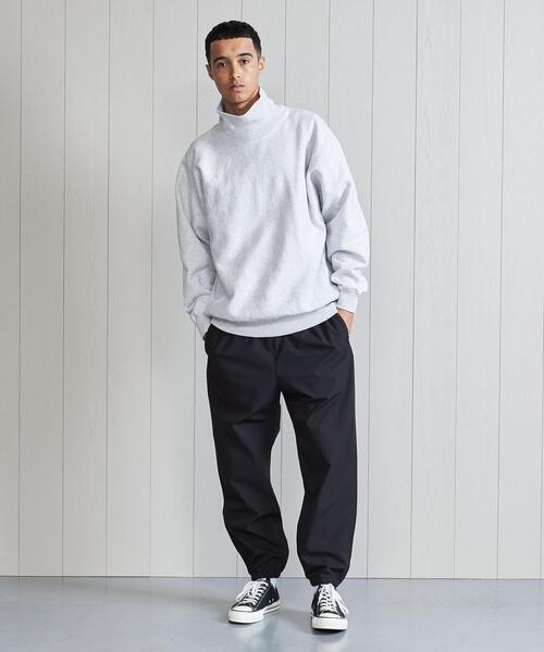 H BEAUTY&YOUTH UNITED ARROWS(エイチビューティーアンドユースユナイテッドアローズ)の「<H>SWEAT MOCK NECK PULLOVER/カットソー(スウェット・メンズ・ホワイト/グレー・S/M/L)」の10枚目の写真