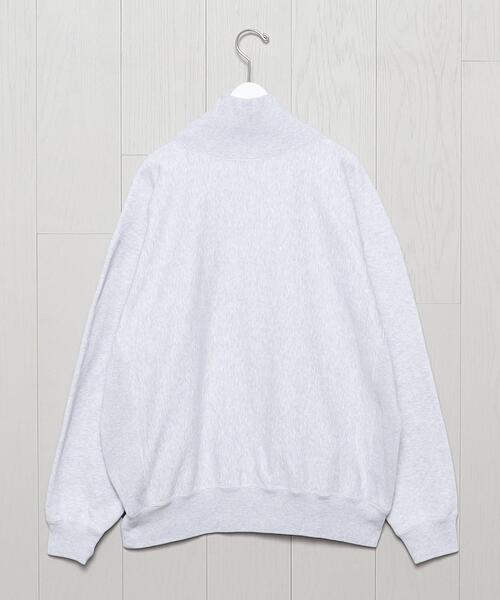 H BEAUTY&YOUTH UNITED ARROWS(エイチビューティーアンドユースユナイテッドアローズ)の「<H>SWEAT MOCK NECK PULLOVER/カットソー(スウェット・メンズ・ホワイト/グレー・S/M/L)」の12枚目の写真
