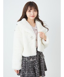 Ank Rouge | エコファーショートジャケット(その他アウター)