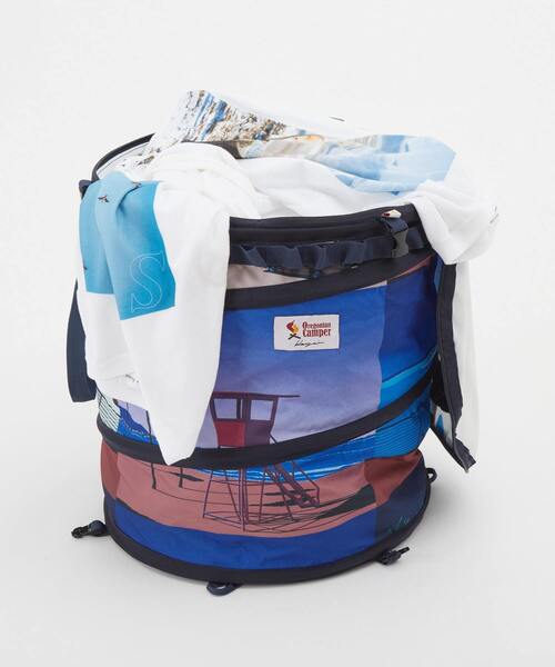MEN'S MELROSE（メンズメルローズ）の「Oregonian Camper 別注   HIROSHI NAGAI  Ｃollaboration トラッシュボックス（アウトドアグッズ・メンズ・ブルー系その他・9）」の6枚目の写真