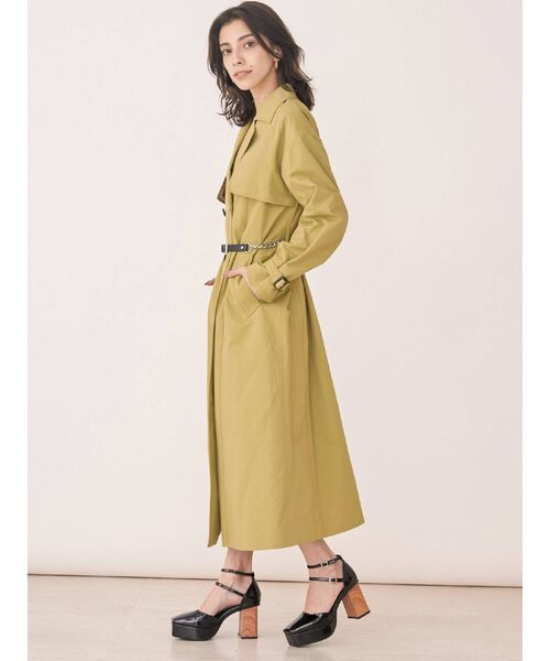 EVRIS（エヴリス）の「ダブルストラップウッドヒールシューズ（パンプス・レディース・グリーン/ブラック・LARGE/SMALL/MEDIUM）」の12枚目の写真