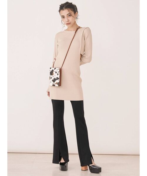 EVRIS（エヴリス）の「ダブルストラップウッドヒールシューズ（パンプス・レディース・グリーン/ブラック・LARGE/SMALL/MEDIUM）」の5枚目の写真