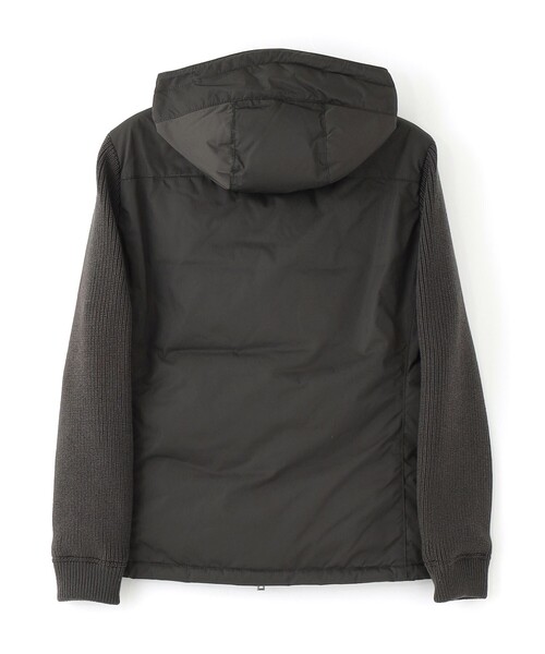 EPOCA UOMO(エポカウォモ)の「ニットコンビダウンブルゾン(ダウンジャケット/コート・メンズ・カーキ/ブラック・48/46)」の3枚目の写真