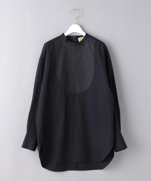 UNITED ARROWS（ユナイテッドアローズ）の「＜UNITED ARROWS＞C コンビ シャツ G（シャツ/ブラウス・レディース・ホワイト/ネイビー・FREE）」の12枚目の写真