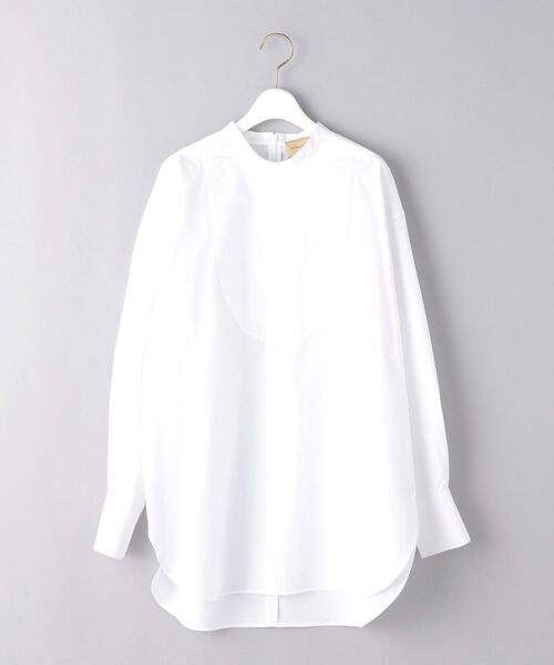 UNITED ARROWS（ユナイテッドアローズ）の「＜UNITED ARROWS＞C コンビ シャツ G（シャツ/ブラウス・レディース・ホワイト/ネイビー・FREE）」の18枚目の写真