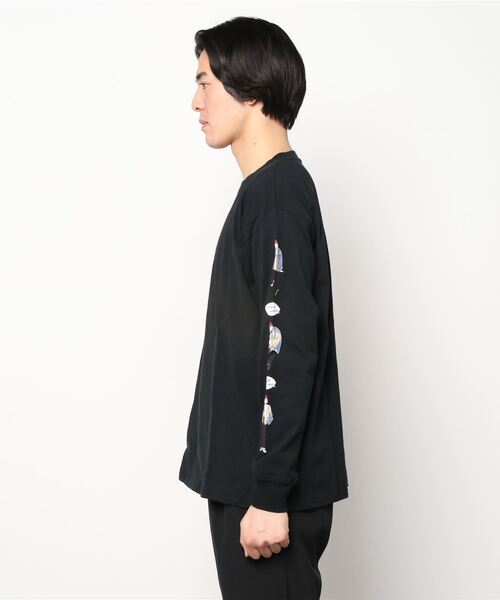 Red Cap Girl(レッドキャプガール)の「【a-r】〔Red Cap Girl/レッドキャップガール〕天竺 スリーブプリント "RED CAP GIRLS"L/S Tシャツ(Tシャツ/カットソー・メンズ・ホワイト/グリーン/ブラック・LARGE/MEDIUM)」の16枚目の写真