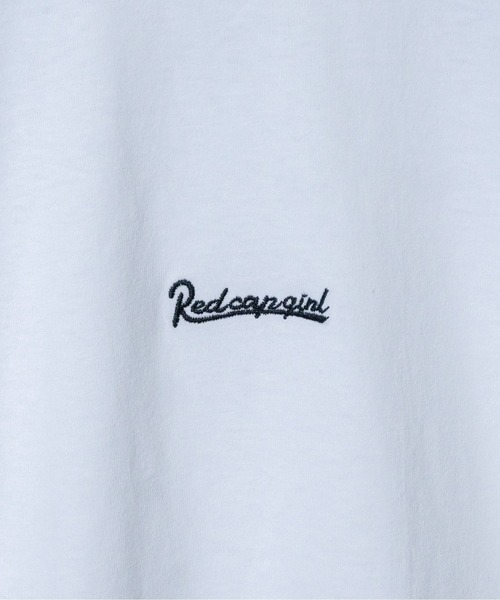 Red Cap Girl(レッドキャプガール)の「【a-r】〔Red Cap Girl/レッドキャップガール〕天竺 スリーブプリント "RED CAP GIRLS"L/S Tシャツ(Tシャツ/カットソー・メンズ・ホワイト/グリーン/ブラック・LARGE/MEDIUM)」の5枚目の写真