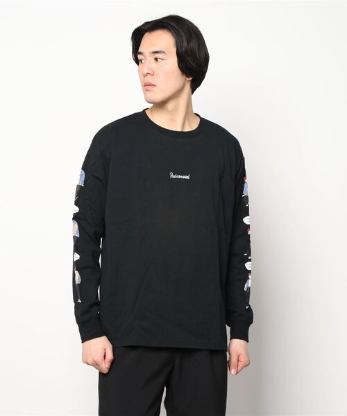 Red Cap Girl(レッドキャプガール)の「【a-r】〔Red Cap Girl/レッドキャップガール〕天竺 スリーブプリント "RED CAP GIRLS"L/S Tシャツ(Tシャツ/カットソー・メンズ・ホワイト/グリーン/ブラック・LARGE/MEDIUM)」の18枚目の写真