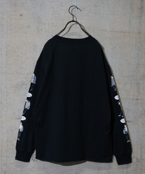 Red Cap Girl(レッドキャプガール)の「【a-r】〔Red Cap Girl/レッドキャップガール〕天竺 スリーブプリント "RED CAP GIRLS"L/S Tシャツ(Tシャツ/カットソー・メンズ・ホワイト/グリーン/ブラック・LARGE/MEDIUM)」の22枚目の写真