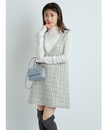 ツイードミニジャンスカ【ZOZOTOWN限定アイテム】（ワンピース