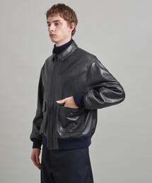 ロエフ　フライトジャケット LOEFF＞ラムレザー フライトジャケット UNISEX（ブルゾン