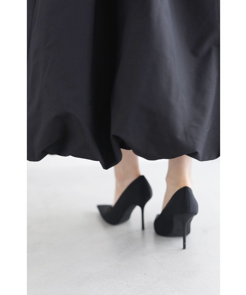 cawaii(カワイイ)の「(黒)ふっくらポワンシルエットのバルーンロングスカート フォーマル(スカート・レディース・ブラック・FREE)」の21枚目の写真