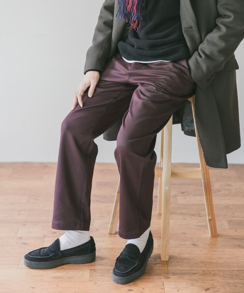 URBAN RESEARCH DOORS(アーバンリサーチドアーズ)の「裏起毛 EasyTuckTrouser(その他パンツ・メンズ・ブラック/ネイビー/ベージュ系その他/レッド系その他・40/38)」の18枚目の写真