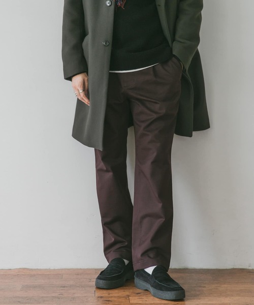 URBAN RESEARCH DOORS(アーバンリサーチドアーズ)の「裏起毛 EasyTuckTrouser(その他パンツ・メンズ・ブラック/ネイビー/ベージュ系その他/レッド系その他・40/38)」の5枚目の写真