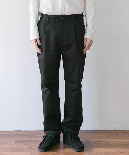 URBAN RESEARCH DOORS(アーバンリサーチドアーズ)の「裏起毛 EasyTuckTrouser(その他パンツ・メンズ・ブラック/ネイビー/ベージュ系その他/レッド系その他・40/38)」の20枚目の写真