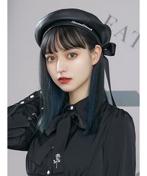 EATME | エンブロイダリーBACKリボンベレー帽(ハンチング/ベレー帽)