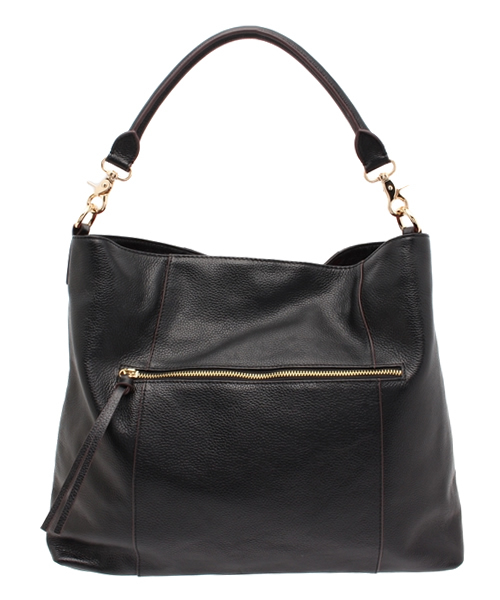 ROSE BUD COUPLES (ローズ バッド カップルズ)の「R-1945 FRONT ZIP PKT LARGE SQUARE BAG(ショルダーバッグ・レディース・ブラック/オレンジ/グリーン・ONE SIZE)」の6枚目の写真