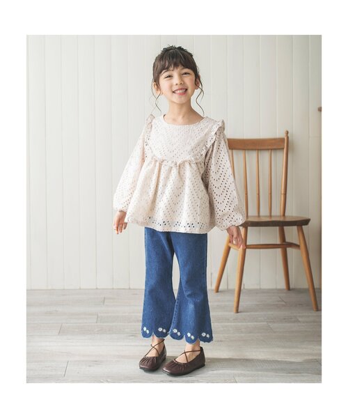 ☘春夏だね☘️ カジュアルパンツ　チェック柄♡Les Copain♡新品 l'atelier du savon（アトリエドサボン）の「○ちいさい春の