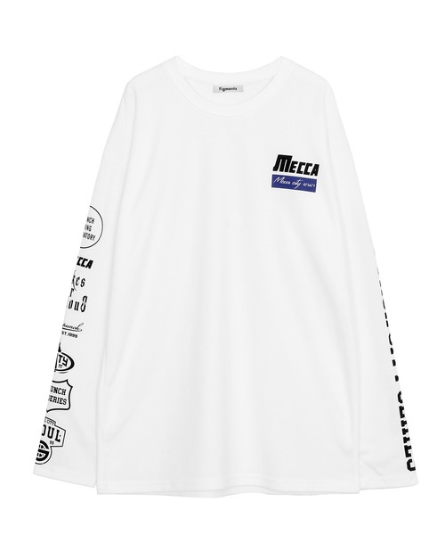 Figments(フィグメンツ)の「CITYロゴロンT(Tシャツ/カットソー・レディース・ホワイト/ブラック/ブルー・FREE)」の11枚目の写真