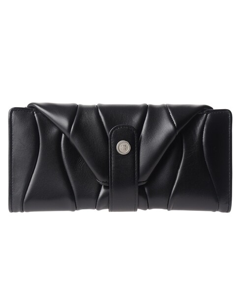 HIROKO HAYASHI（ヒロコハヤシ）の「◆CORSO(コルソ)長財布（財布・レディース・ブラック/ベージュ・00）」の3枚目の写真