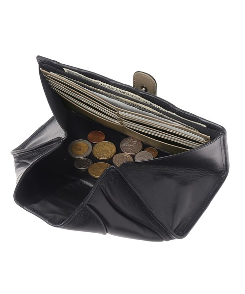 HIROKO HAYASHI（ヒロコハヤシ）の「◆CORSO(コルソ)長財布（財布・レディース・ブラック/ベージュ・00）」の8枚目の写真