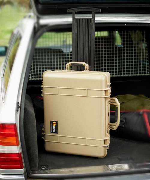 PELICAN（ペリカン）の「PELICAN　1560NF キャリーケース（スーツケース/キャリーバッグ・メンズ・タン/グリーン/ブラック・ONE SIZE）」の3枚目の写真