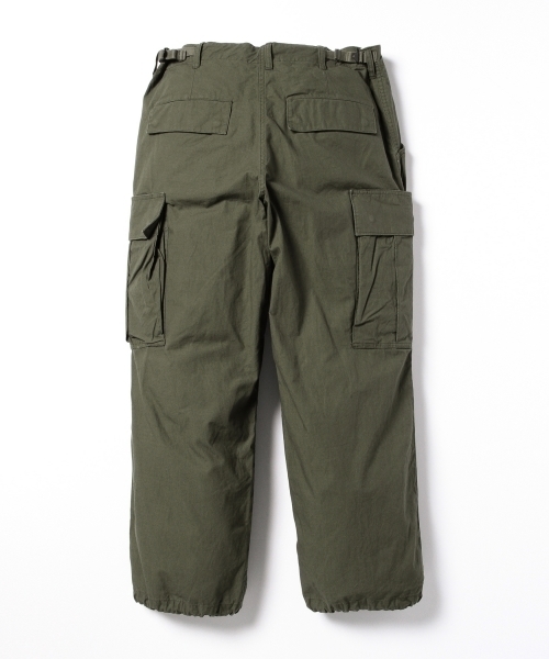 BEAMS PLUS(ビームスプラス)の「BEAMS PLUS / リップストップ ミリタリー6P パンツ(カーゴパンツ・メンズ・オリーブ・SMALL/MEDIUM/LARGE/X-LARGE)」の19枚目の写真