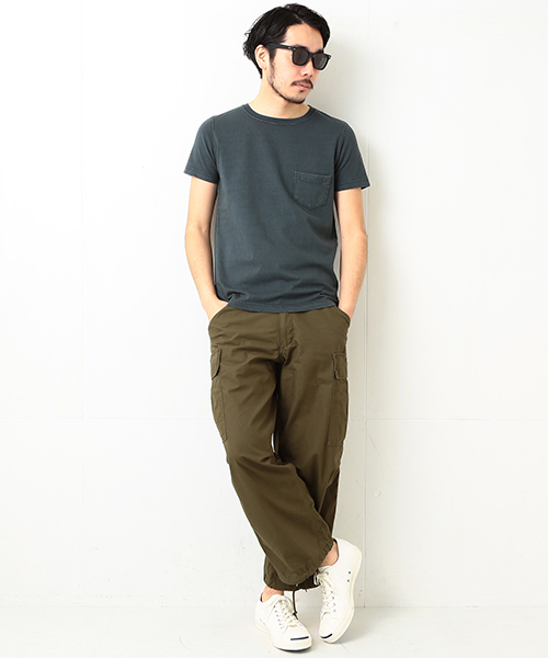 BEAMS PLUS(ビームスプラス)の「BEAMS PLUS / リップストップ ミリタリー6P パンツ(カーゴパンツ・メンズ・オリーブ・SMALL/MEDIUM/LARGE/X-LARGE)」の20枚目の写真