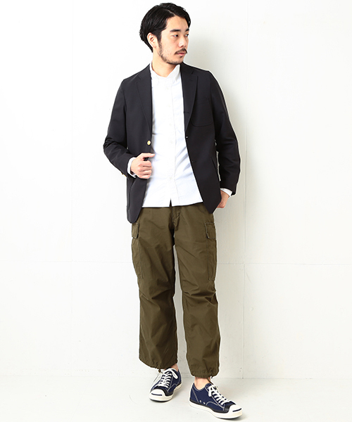 BEAMS PLUS(ビームスプラス)の「BEAMS PLUS / リップストップ ミリタリー6P パンツ(カーゴパンツ・メンズ・オリーブ・SMALL/MEDIUM/LARGE/X-LARGE)」の22枚目の写真