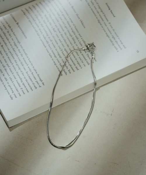 prose verse（プロズヴェール）の「シンプル2連ネックレス（ネックレス・レディース・シルバー/ゴールド・ﾌﾘ-）」の9枚目の写真