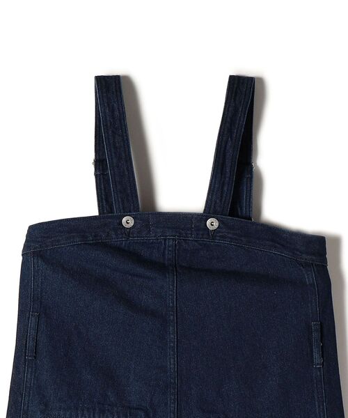 SHIPS（シップス）の「【SHIPS別注】BIT BLUE:〈手洗い可能〉2WAYオーバーオール（サロペット/オーバーオール・レディース・ブルー・ONE SIZE）」の4枚目の写真