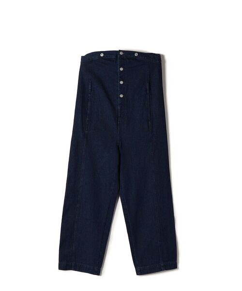 SHIPS（シップス）の「【SHIPS別注】BIT BLUE:〈手洗い可能〉2WAYオーバーオール（サロペット/オーバーオール・レディース・ブルー・ONE SIZE）」の7枚目の写真