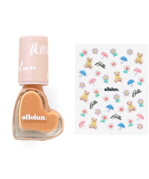 allolun.(オールオルン)の「オールオルン ネイル(マニキュア/ジェルネイル・キッズ・ホワイト/オフホワイト/ピンク/ゴールド/オレンジ/ブルー/ミント/レインボー/ラベンダー/ローズ・FREE)」の8枚目の写真