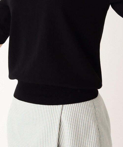 index（インデックス）の「◆2WAYレースカラーニット【WEB限定サイズ】（ニット/セーター・レディース・ホワイト/ブラック/パープル/グレイッシュベージュ・40/38）」の10枚目の写真