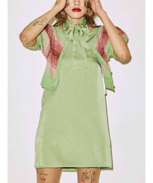 jouetie（ジュエティ）の「ホルターネックブラウス（シャツ/ブラウス・レディース・その他1/グリーン/ブラック・MEDIUM）」の10枚目の写真