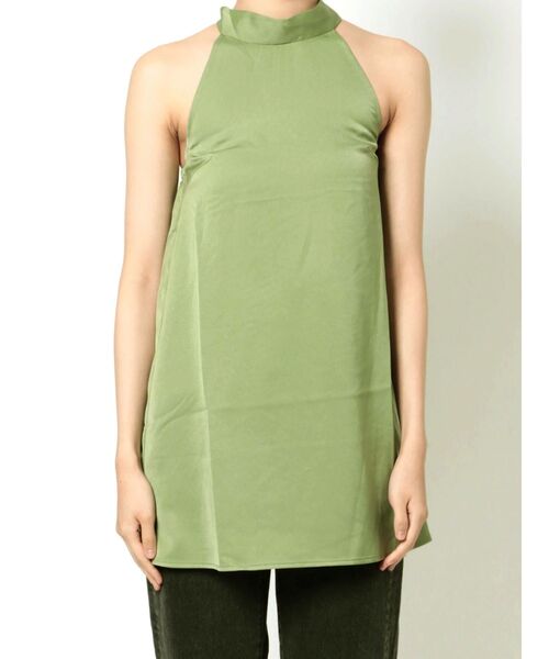 jouetie（ジュエティ）の「ホルターネックブラウス（シャツ/ブラウス・レディース・その他1/グリーン/ブラック・MEDIUM）」の16枚目の写真