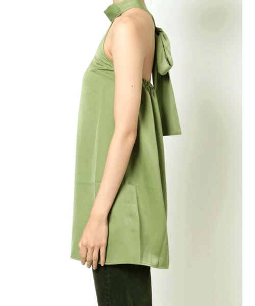 jouetie（ジュエティ）の「ホルターネックブラウス（シャツ/ブラウス・レディース・その他1/グリーン/ブラック・MEDIUM）」の17枚目の写真
