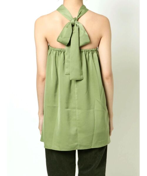 jouetie（ジュエティ）の「ホルターネックブラウス（シャツ/ブラウス・レディース・その他1/グリーン/ブラック・MEDIUM）」の18枚目の写真