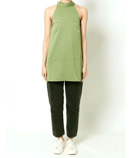 jouetie（ジュエティ）の「ホルターネックブラウス（シャツ/ブラウス・レディース・その他1/グリーン/ブラック・MEDIUM）」の22枚目の写真