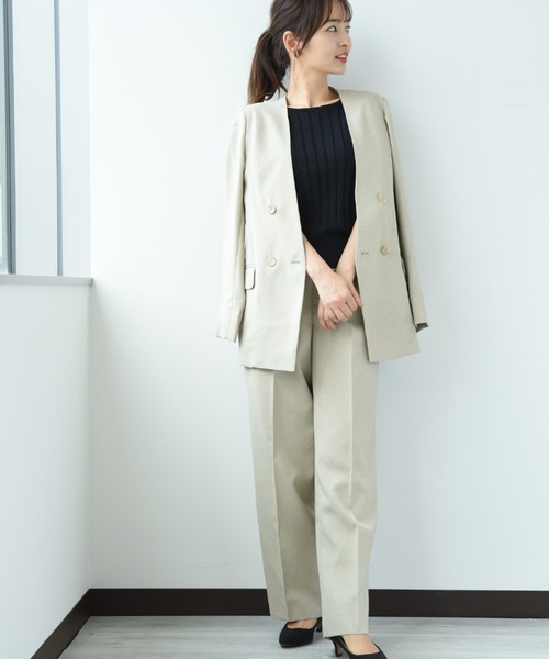 セール 杢グリーンワイドパンツ その他パンツ Interplanet インタープラネット のファッション通販 Zozotown