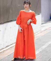 KBF（ケイビーエフ）の「ウエストベルト2WAYカシュクールワンピース（ワンピース）」