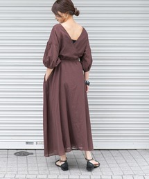 KBF | ウエストベルト2WAYカシュクールワンピース(ワンピース)