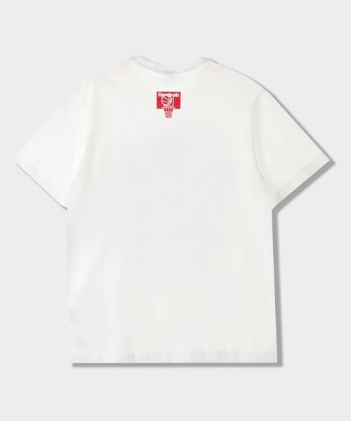Reebok（リーボック）の「ブラックアイパッチ ショートスリーブ Tシャツ / BlackEye Patch Short Sleeve T-Shirt /（Tシャツ/カットソー・メンズ・ホワイト/ブラック・LARGE/SMALL/MEDIUM/XXX-LARGE/X-SMALL/XX-LARGE/X-LARGE）」の6枚目の写真