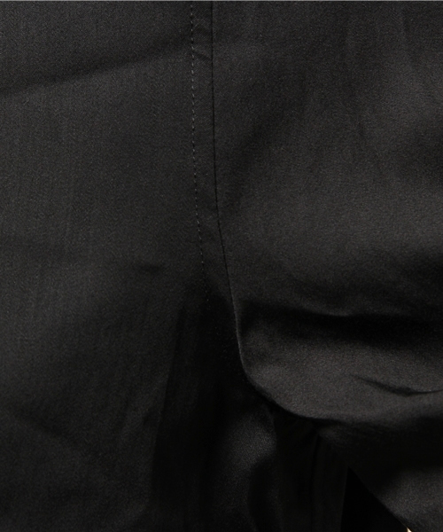 ELFORBR（エルフォーブル）の「テンセルナイロンリブブルゾン（ブルゾン・レディース・カーキオリーブ/ブラック/ベージュ・36/38）」の12枚目の写真