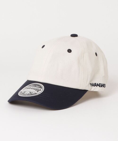 THRASHER(スラッシャー)の「THRASHER/スラッシャー キッズ キャップ 22TH-C08K(キャップ・キッズ・ホワイト×ネイビー/ホワイト系その他2/ホワイト×グリーン・FREE)」の3枚目の写真