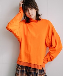 ギャザースリーブプルオーバー