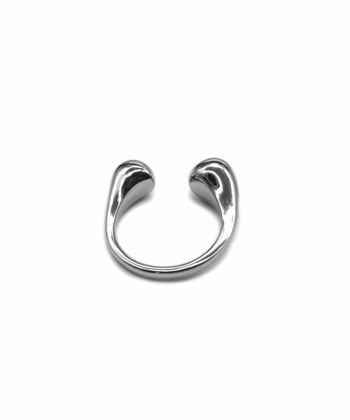 LHME（エルエイチエムイー）の「LHME プランプドロップリング/サージカルステンレス316L（金属アレルギー対応）（リング・レディース・シルバー/ゴールド・9号/11号/13号/15号）」の10枚目の写真