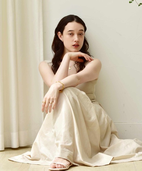 LHME（エルエイチエムイー）の「LHME プランプドロップリング/サージカルステンレス316L（金属アレルギー対応）（リング・レディース・シルバー/ゴールド・9号/11号/13号/15号）」の12枚目の写真