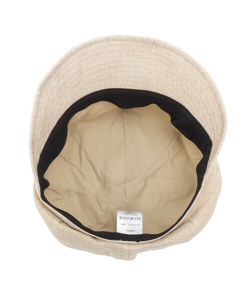 DRESKIP（ドレスキップ）の「◆HIDETRADING PRODUCT　夏生地キャスケット（キャスケット・レディース・ブラック/ダークブラウン/ライトベージュ・00）」の7枚目の写真